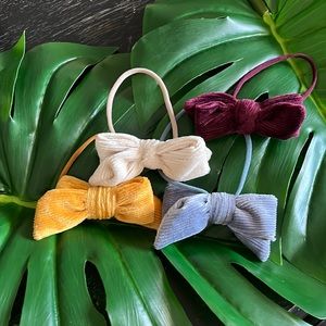 Little Poppy Co velvet bows